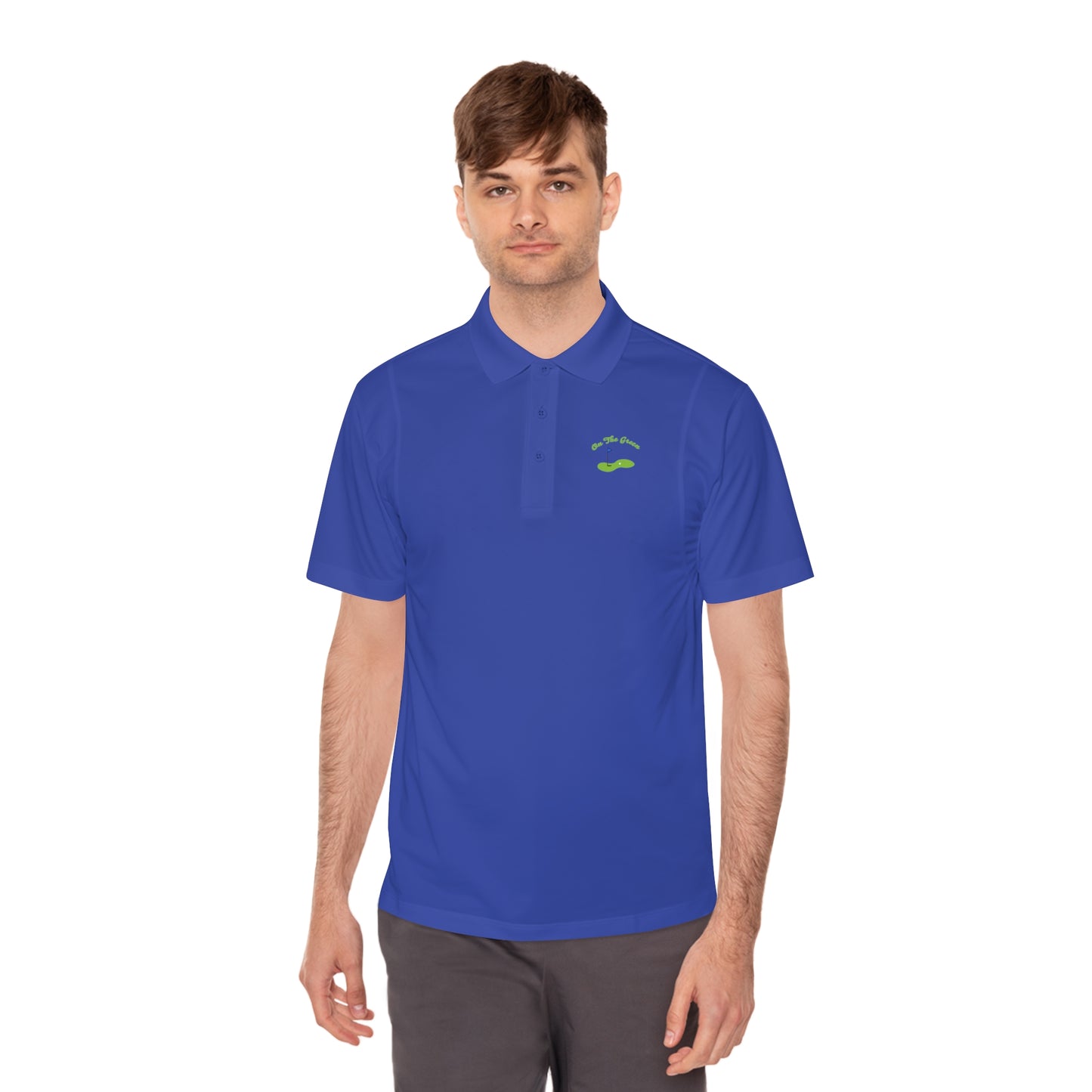 Men's Sport Polo Shirt - Comfort Fit Activewear for Golf and Casual Outings
