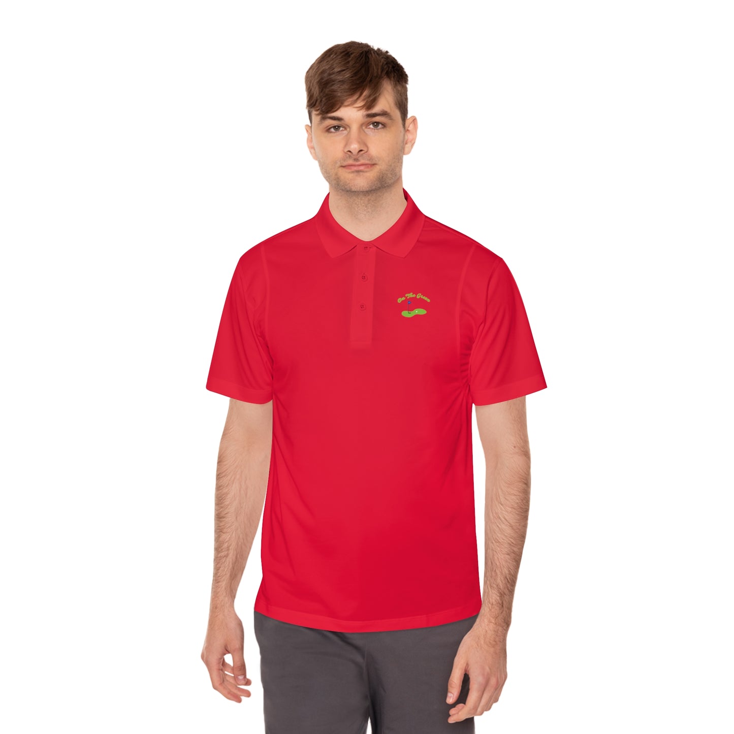 Men's Sport Polo Shirt - Comfort Fit Activewear for Golf and Casual Outings