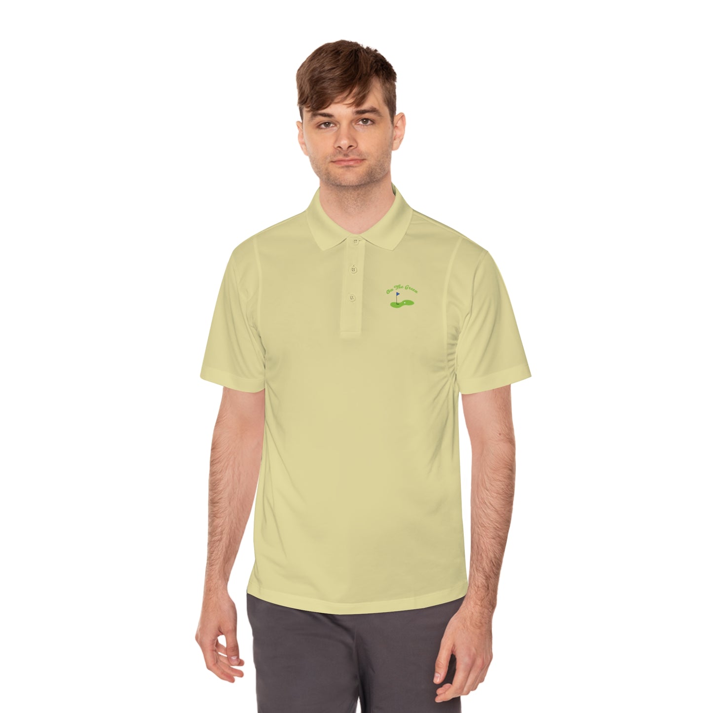 Men's Sport Polo Shirt - Comfort Fit Activewear for Golf and Casual Outings