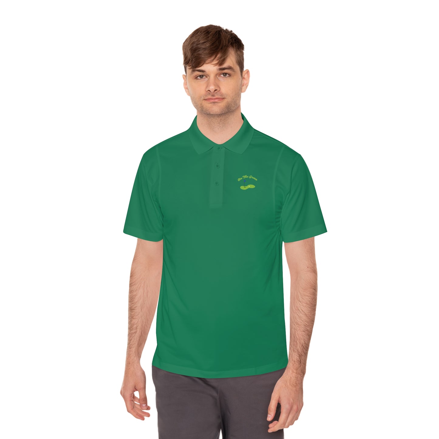 Men's Sport Polo Shirt - Comfort Fit Activewear for Golf and Casual Outings