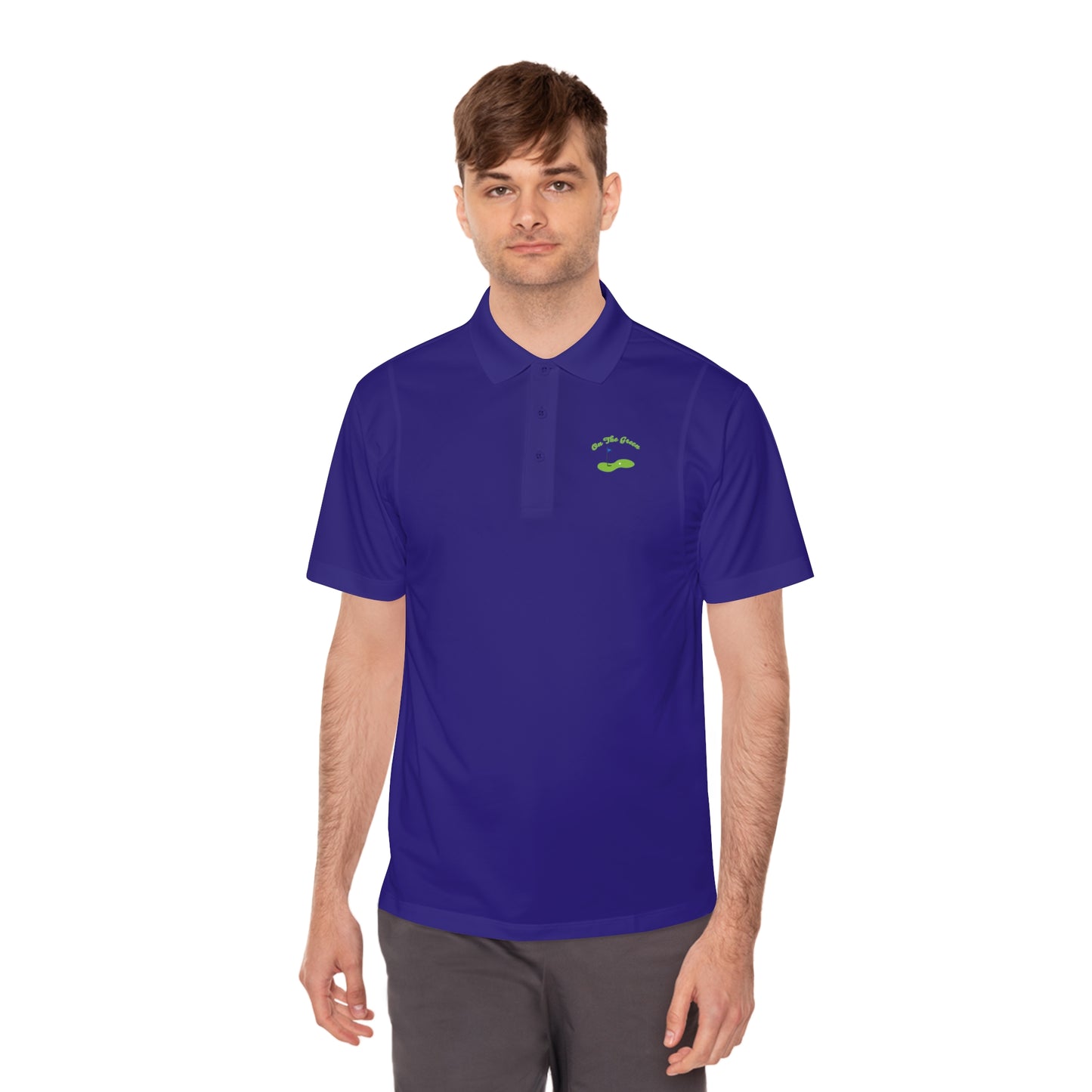 Men's Sport Polo Shirt - Comfort Fit Activewear for Golf and Casual Outings