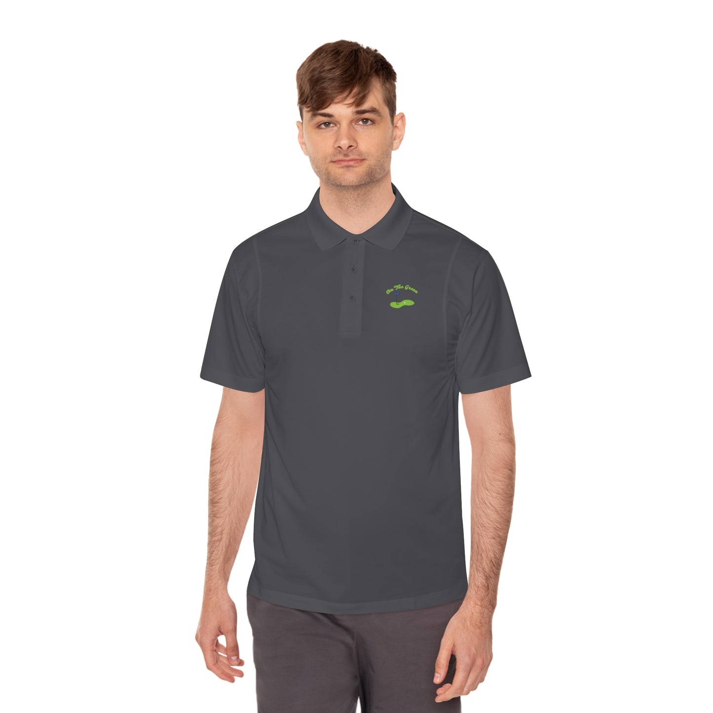 Men's Sport Polo Shirt - Comfort Fit Activewear for Golf and Casual Outings