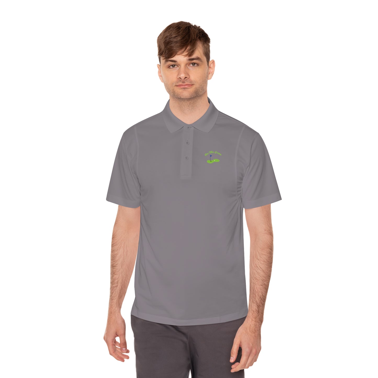 Men's Sport Polo Shirt - Comfort Fit Activewear for Golf and Casual Outings