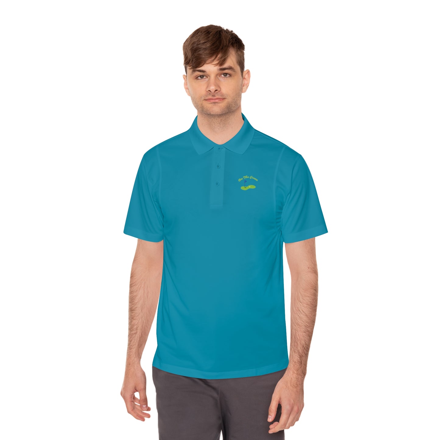 Men's Sport Polo Shirt - Comfort Fit Activewear for Golf and Casual Outings