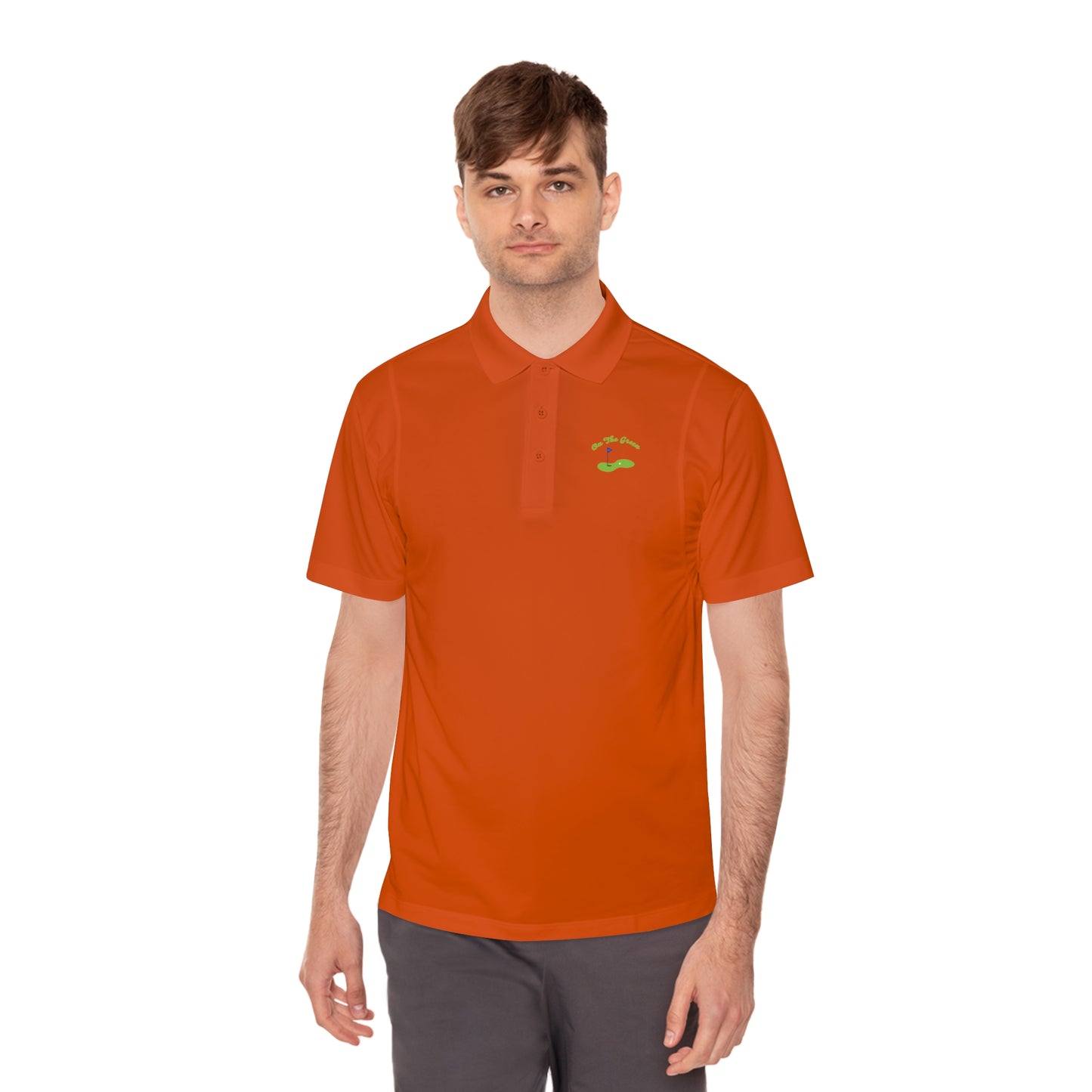 Men's Sport Polo Shirt - Comfort Fit Activewear for Golf and Casual Outings