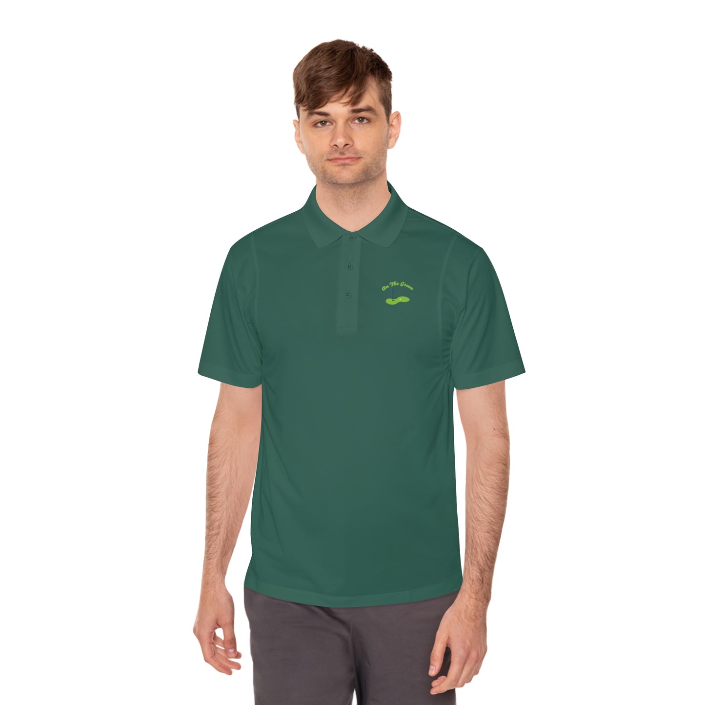 Men's Sport Polo Shirt - Comfort Fit Activewear for Golf and Casual Outings