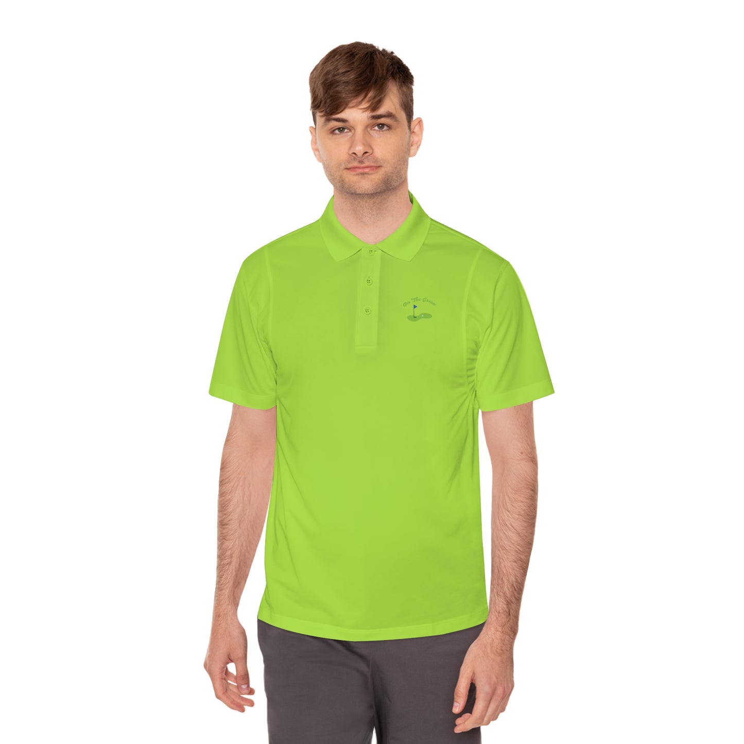 Men's Sport Polo Shirt - Comfort Fit Activewear for Golf and Casual Outings