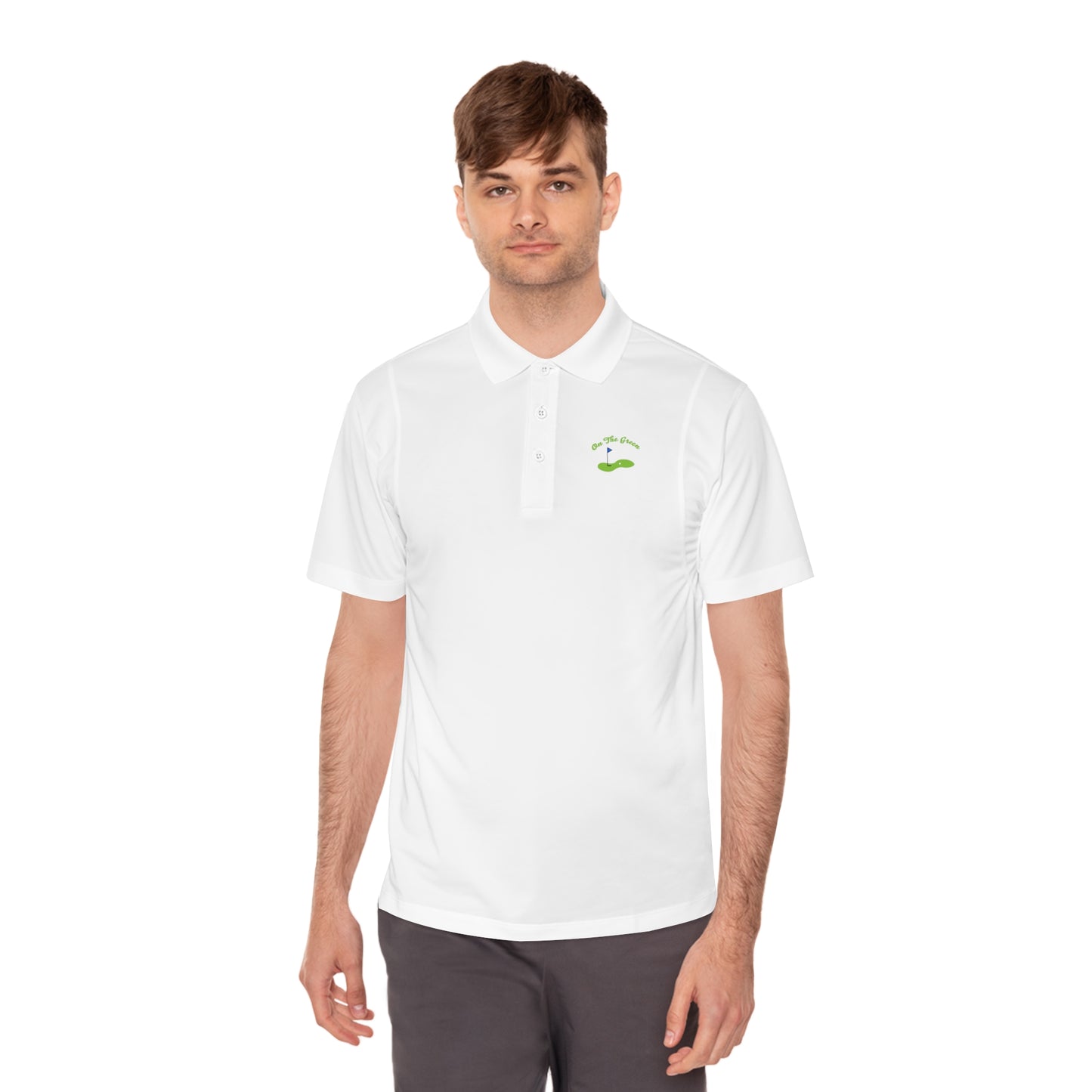 Men's Sport Polo Shirt - Comfort Fit Activewear for Golf and Casual Outings