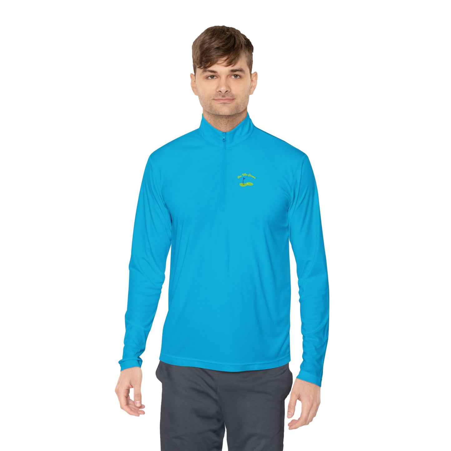 Eco-Friendly Unisex Quarter-Zip Pullover - Perfect for Outdoor Adventures