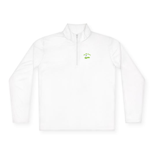 Eco-Friendly Unisex Quarter-Zip Pullover - Perfect for Outdoor Adventures