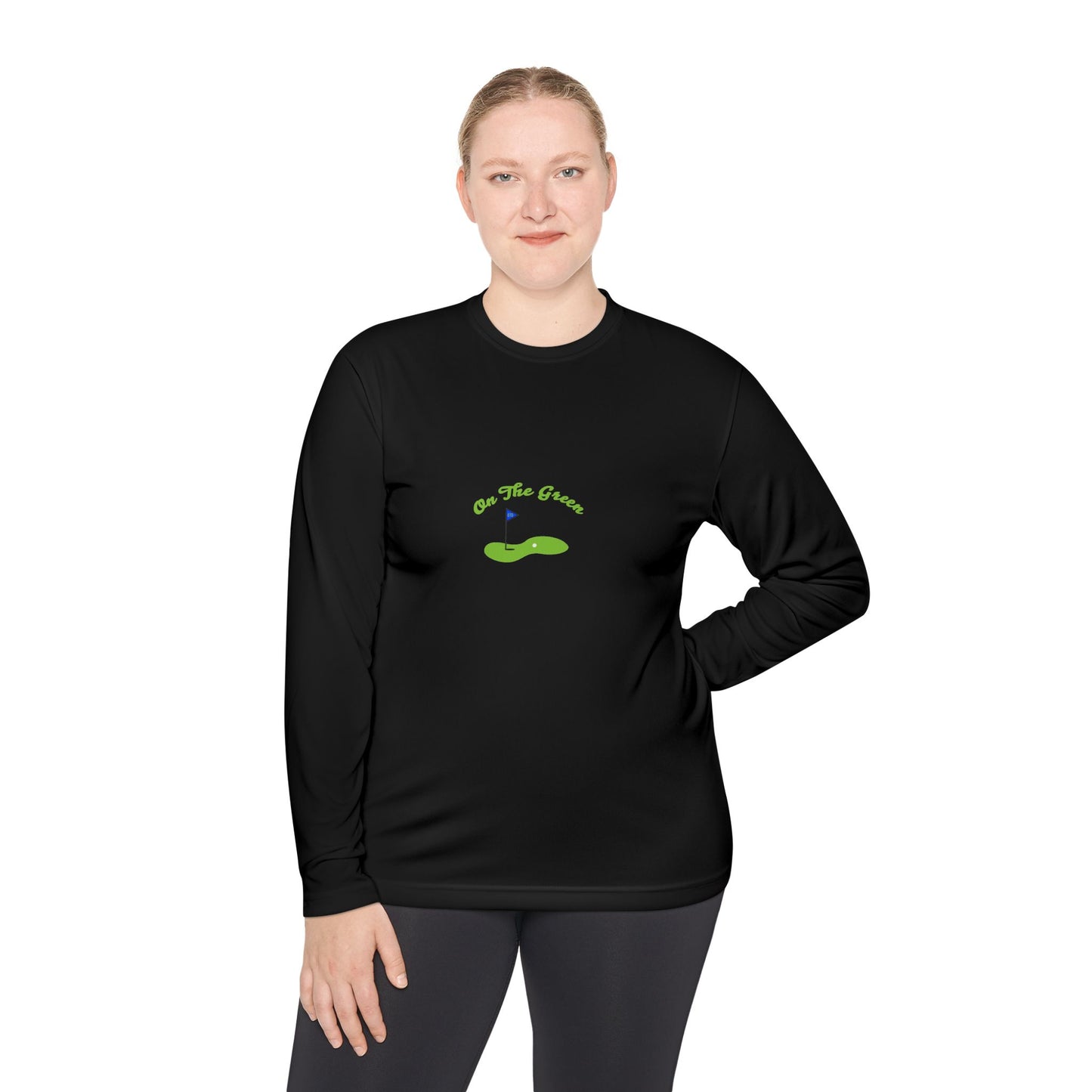 On The Green Unisex Lightweight Long Sleeve Tee for Golf Lovers