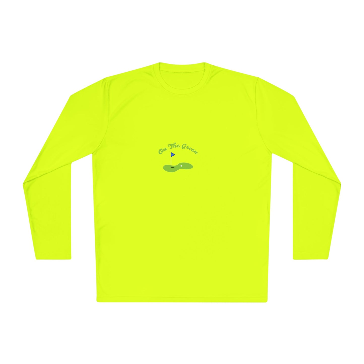 On The Green Unisex Lightweight Long Sleeve Tee for Golf Lovers