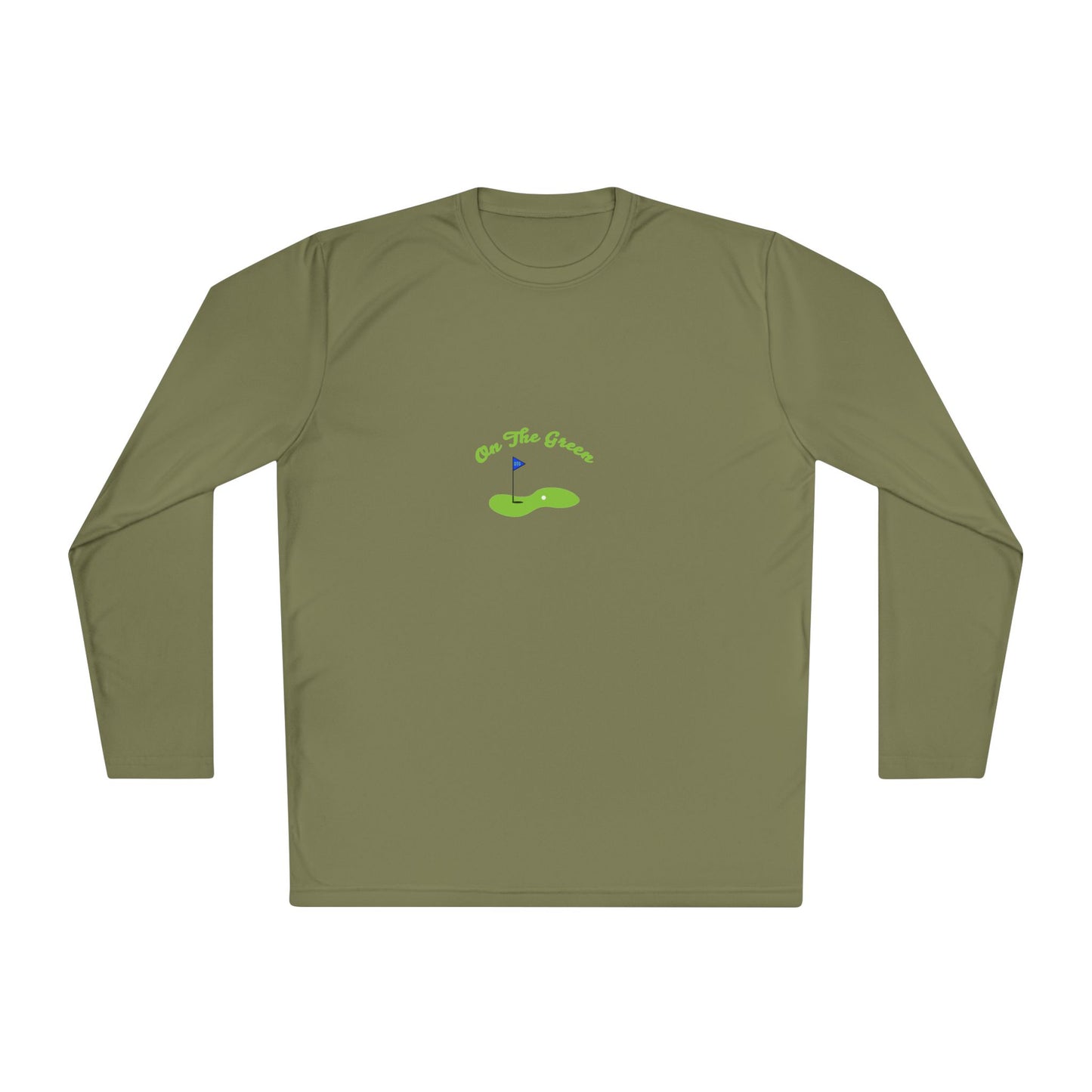 On The Green Unisex Lightweight Long Sleeve Tee for Golf Lovers