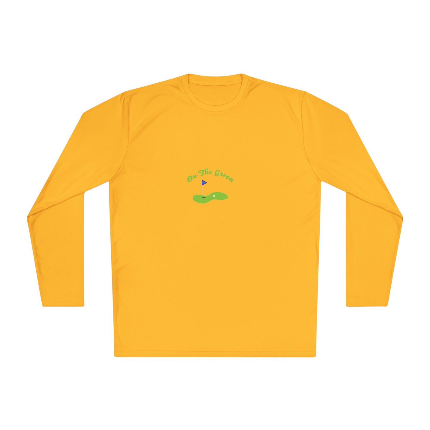 On The Green Unisex Lightweight Long Sleeve Tee for Golf Lovers