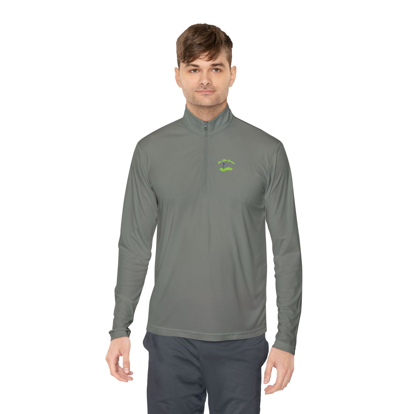 Eco-Friendly Unisex Quarter-Zip Pullover - Perfect for Outdoor Adventures