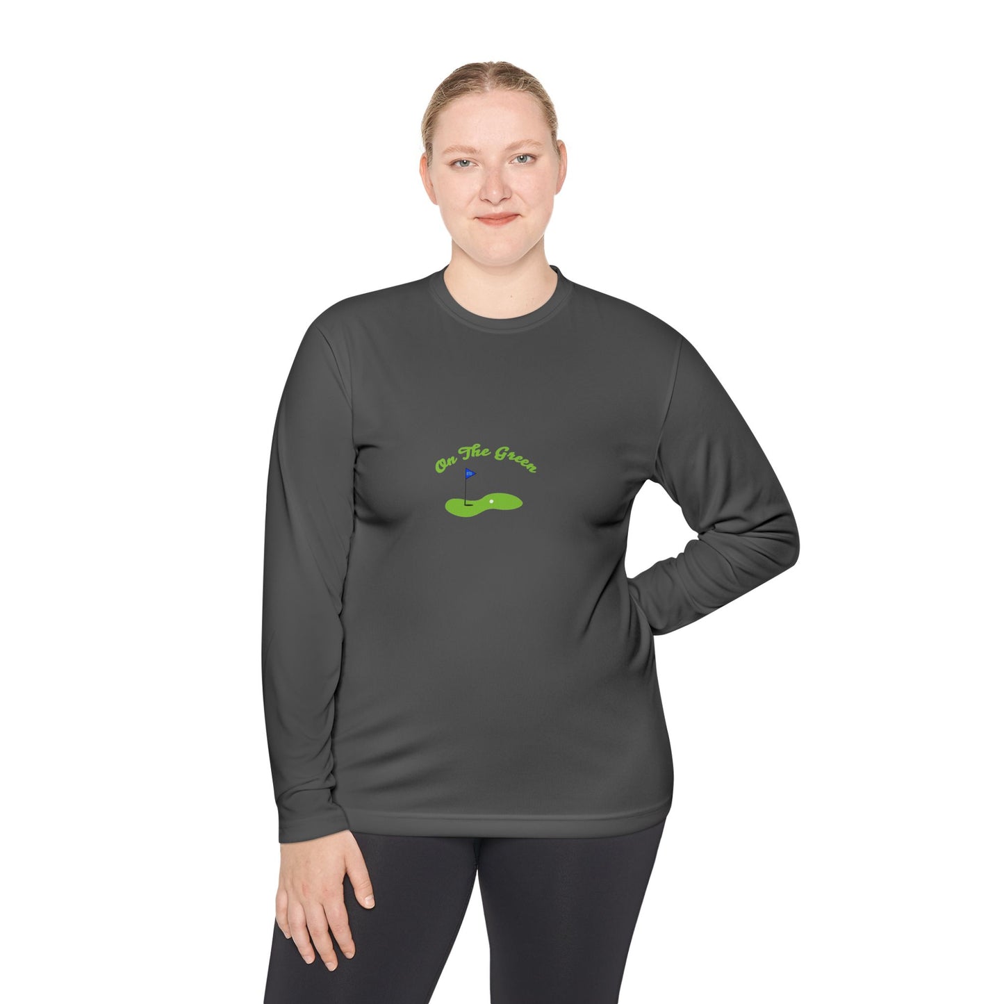 On The Green Unisex Lightweight Long Sleeve Tee for Golf Lovers