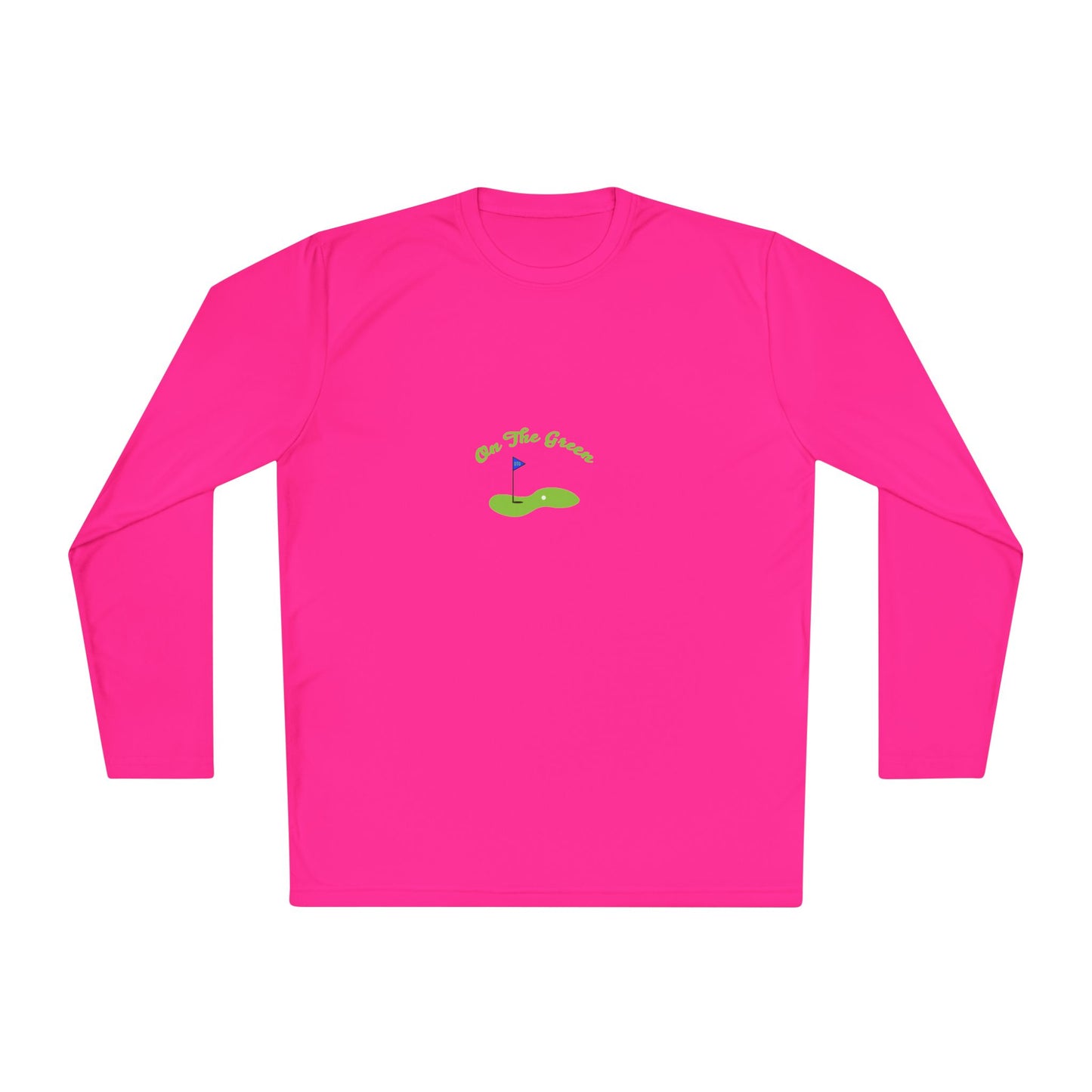 On The Green Unisex Lightweight Long Sleeve Tee for Golf Lovers