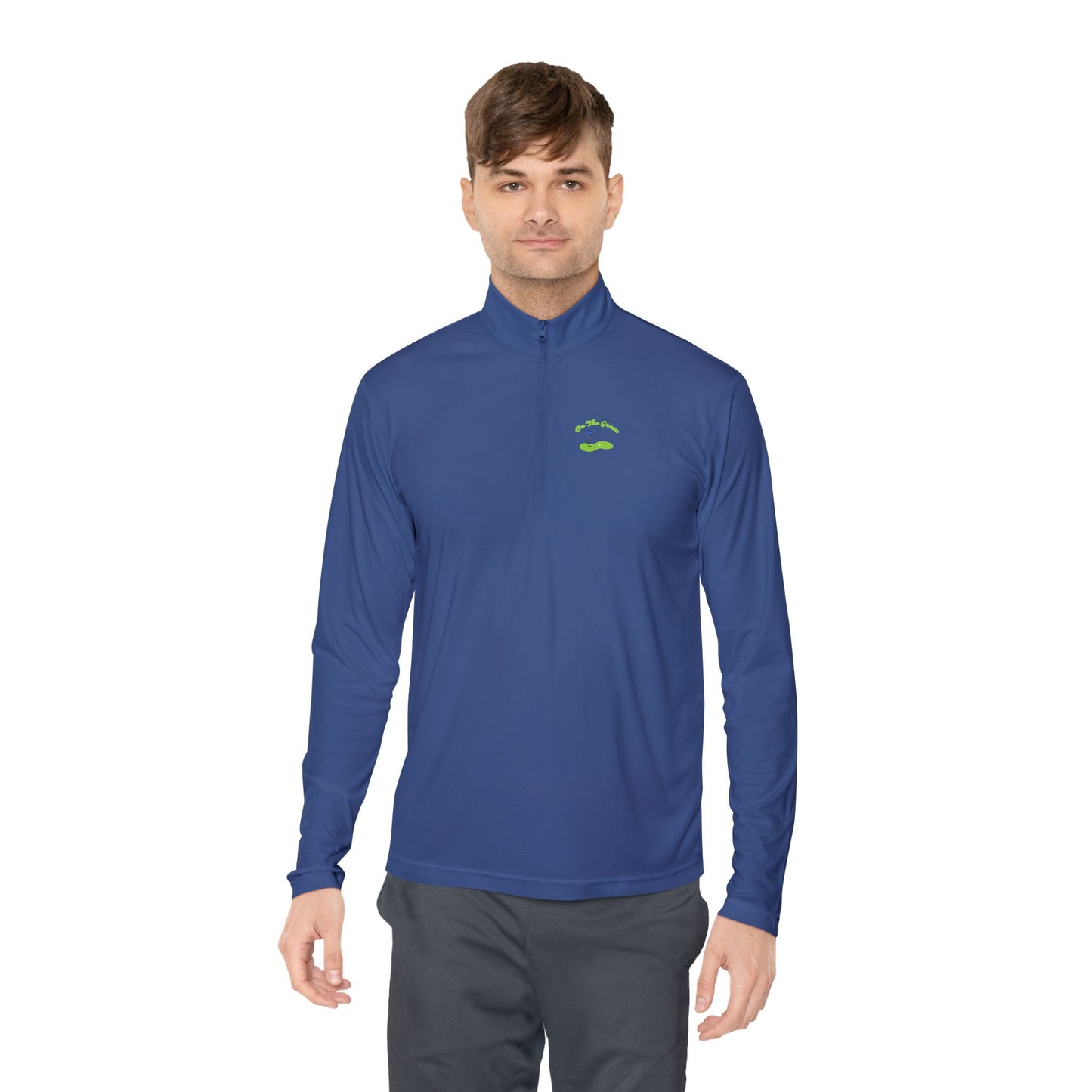 Eco-Friendly Unisex Quarter-Zip Pullover - Perfect for Outdoor Adventures