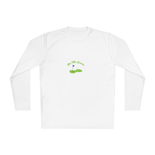 On The Green Unisex Lightweight Long Sleeve Tee for Golf Lovers