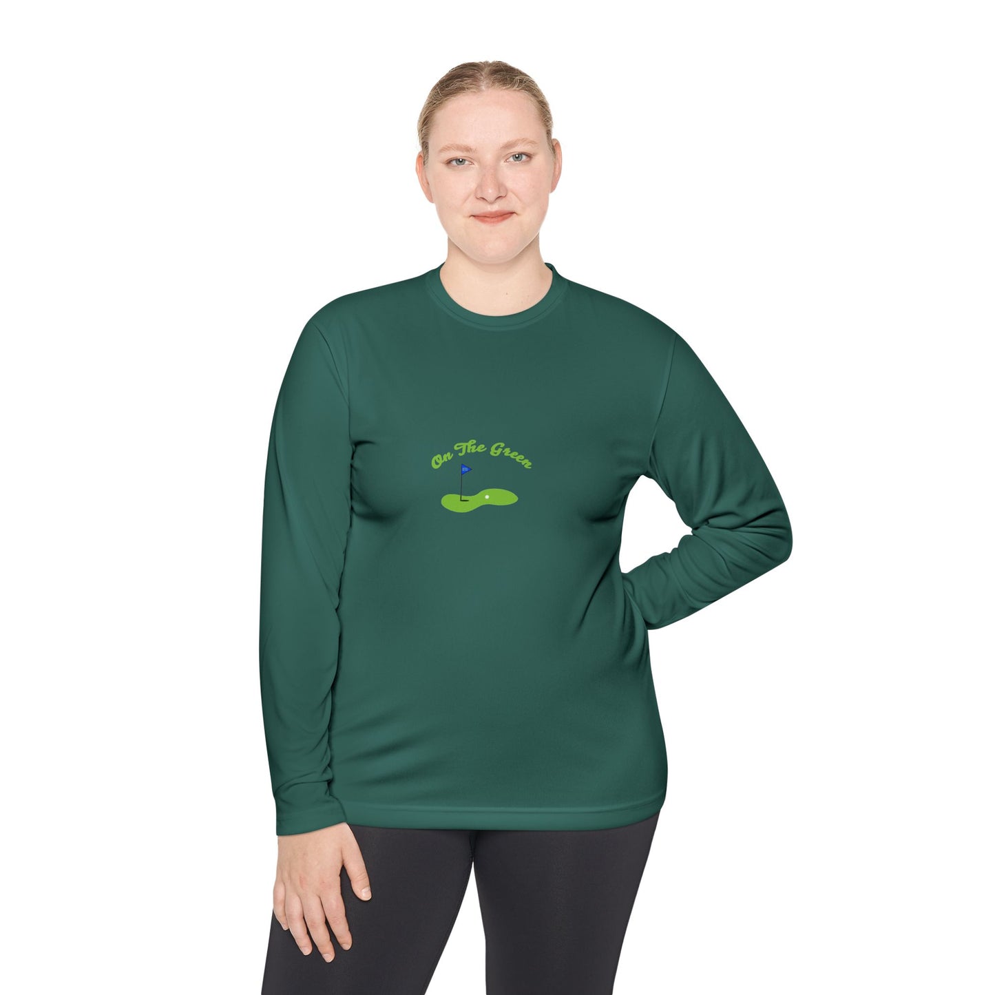 On The Green Unisex Lightweight Long Sleeve Tee for Golf Lovers