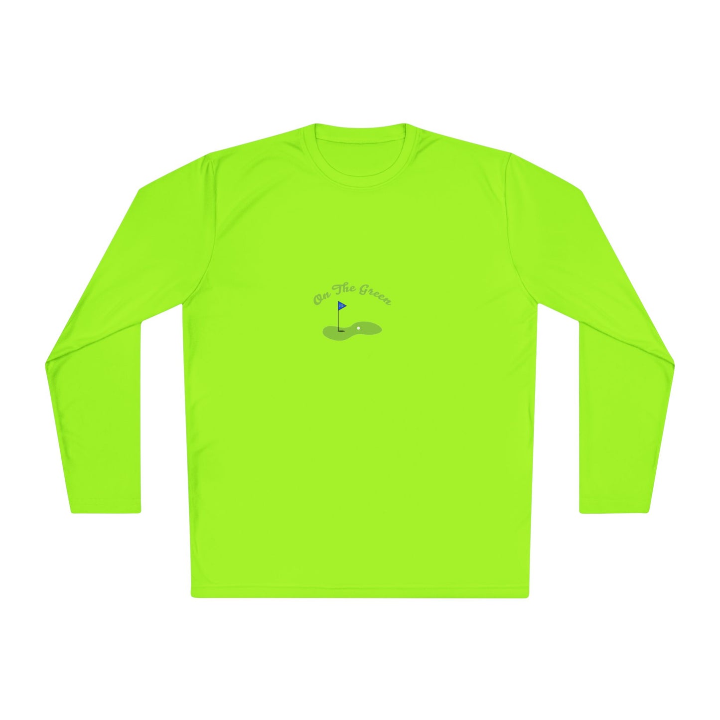 On The Green Unisex Lightweight Long Sleeve Tee for Golf Lovers