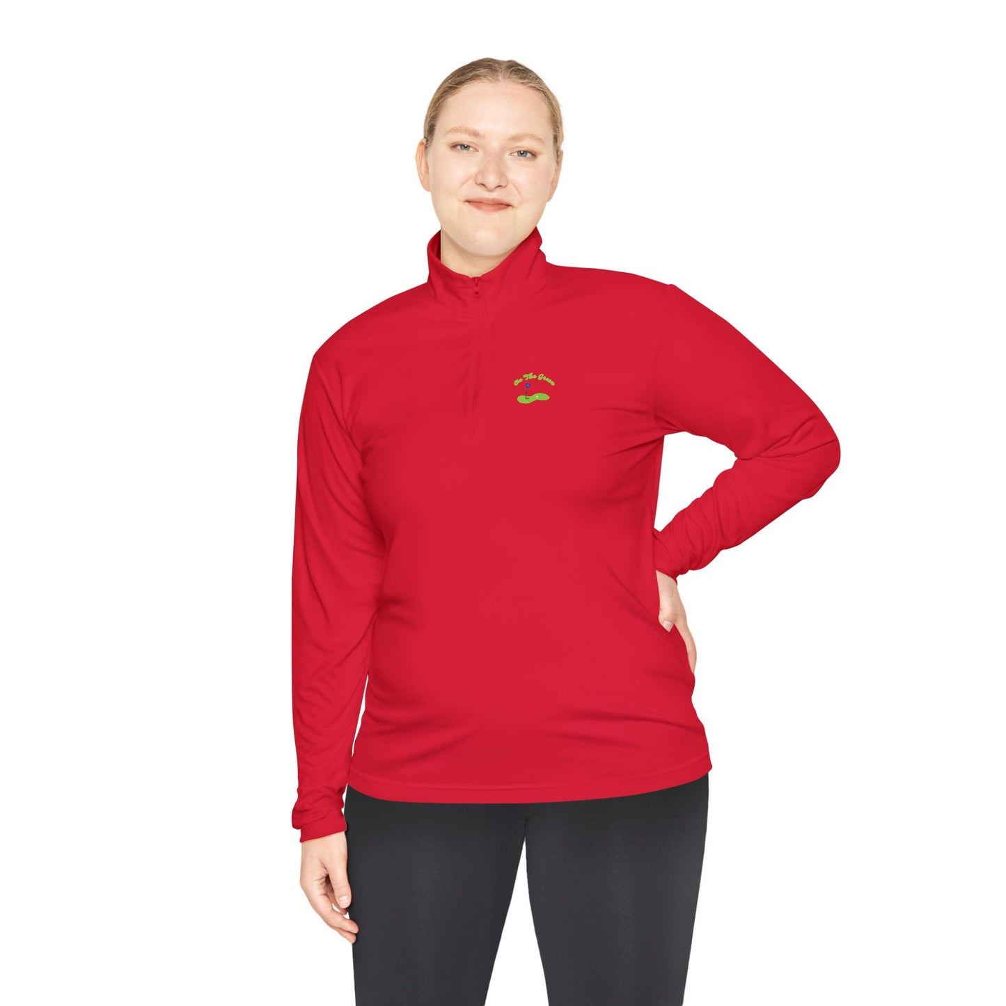Eco-Friendly Unisex Quarter-Zip Pullover - Perfect for Outdoor Adventures