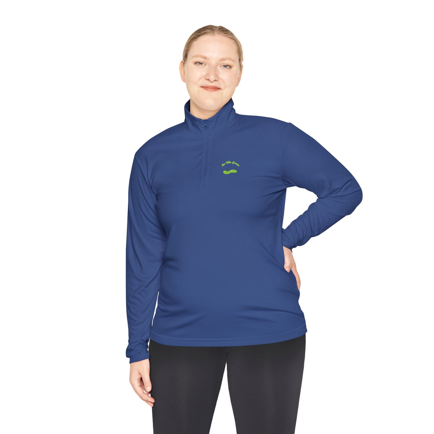 Eco-Friendly Unisex Quarter-Zip Pullover - Perfect for Outdoor Adventures