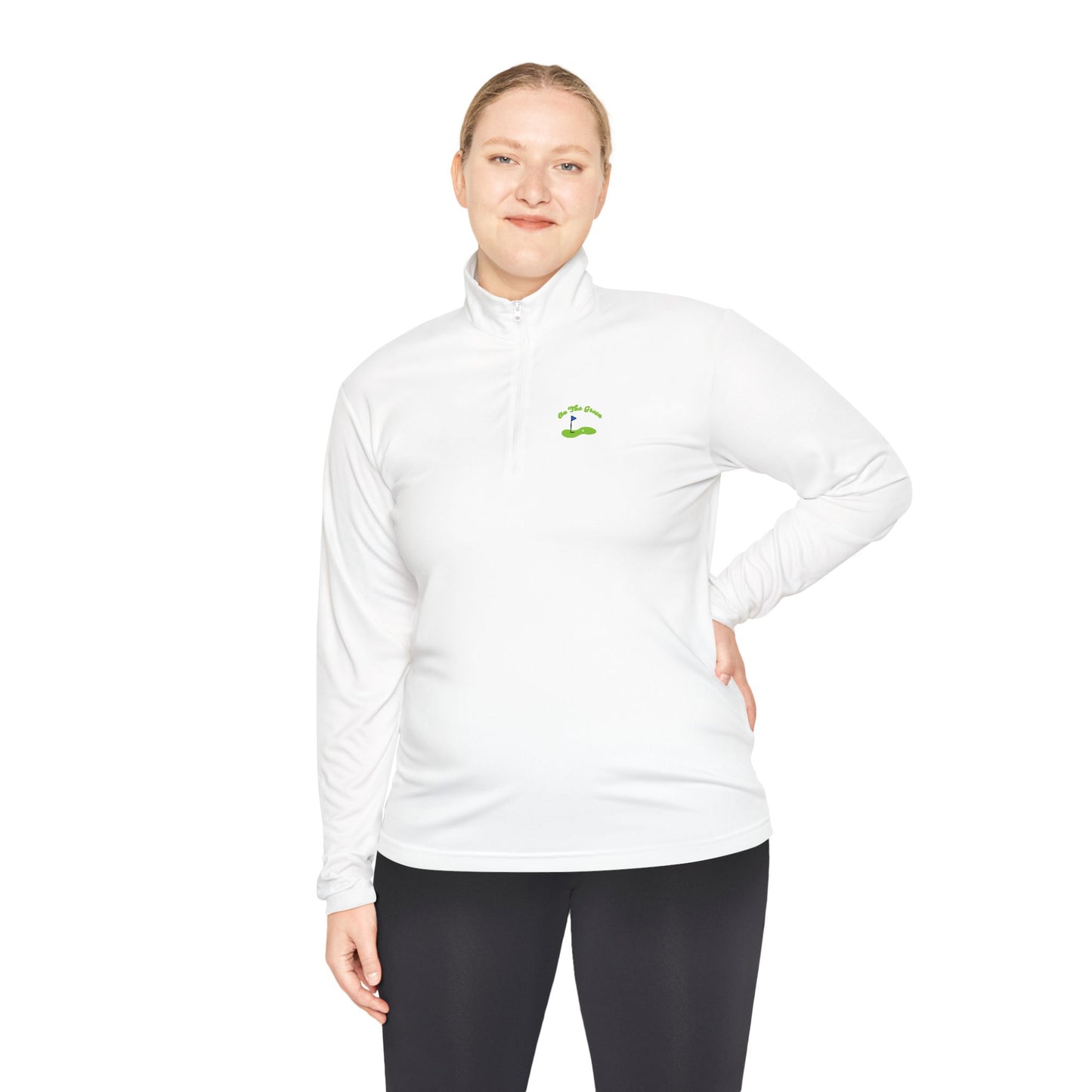 Eco-Friendly Unisex Quarter-Zip Pullover - Perfect for Outdoor Adventures