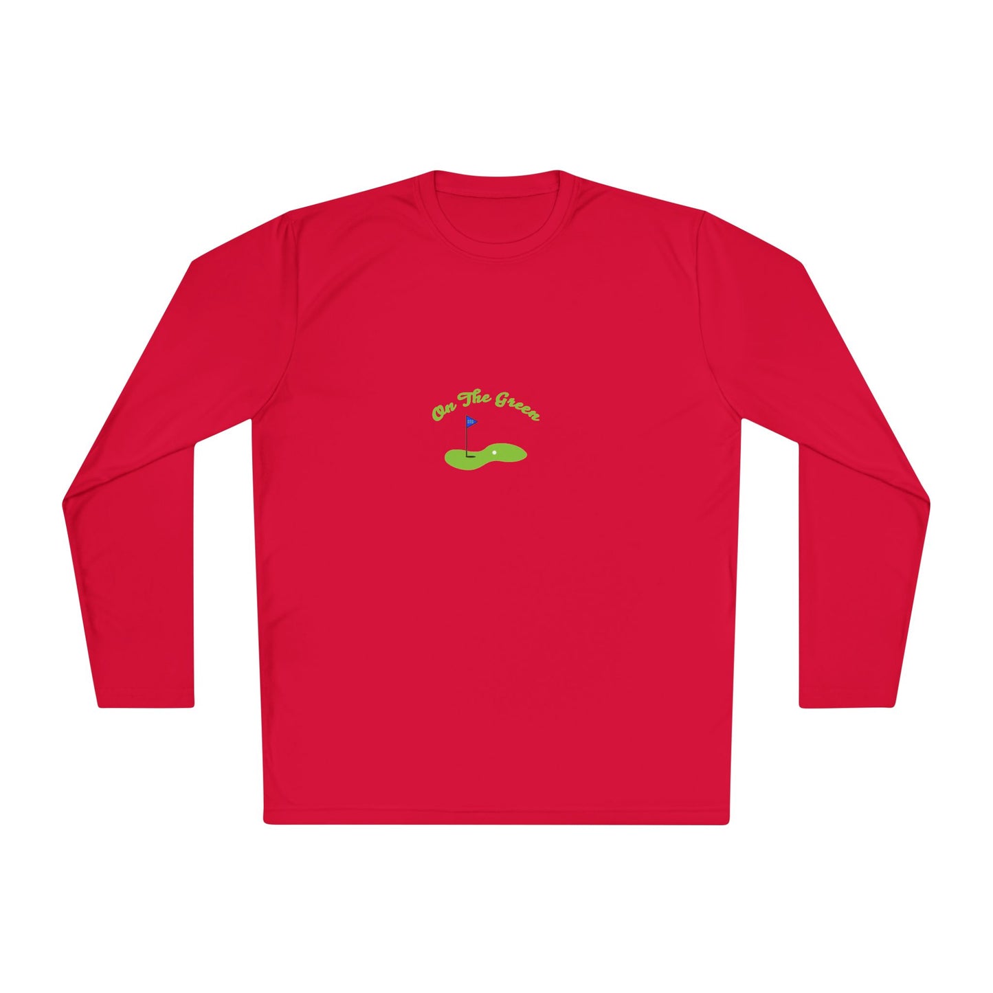 On The Green Unisex Lightweight Long Sleeve Tee for Golf Lovers