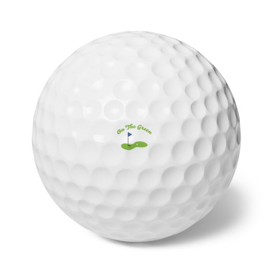 Eco-Friendly Golf Balls - 6pcs | Perfect for Golf Lovers & Gifts