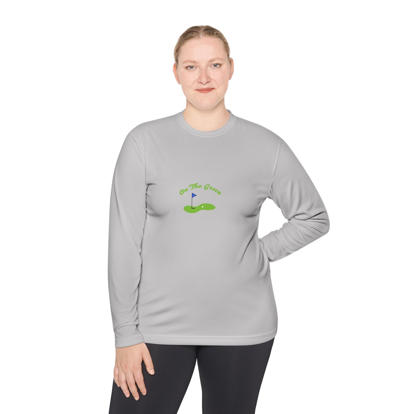 On The Green Unisex Lightweight Long Sleeve Tee for Golf Lovers