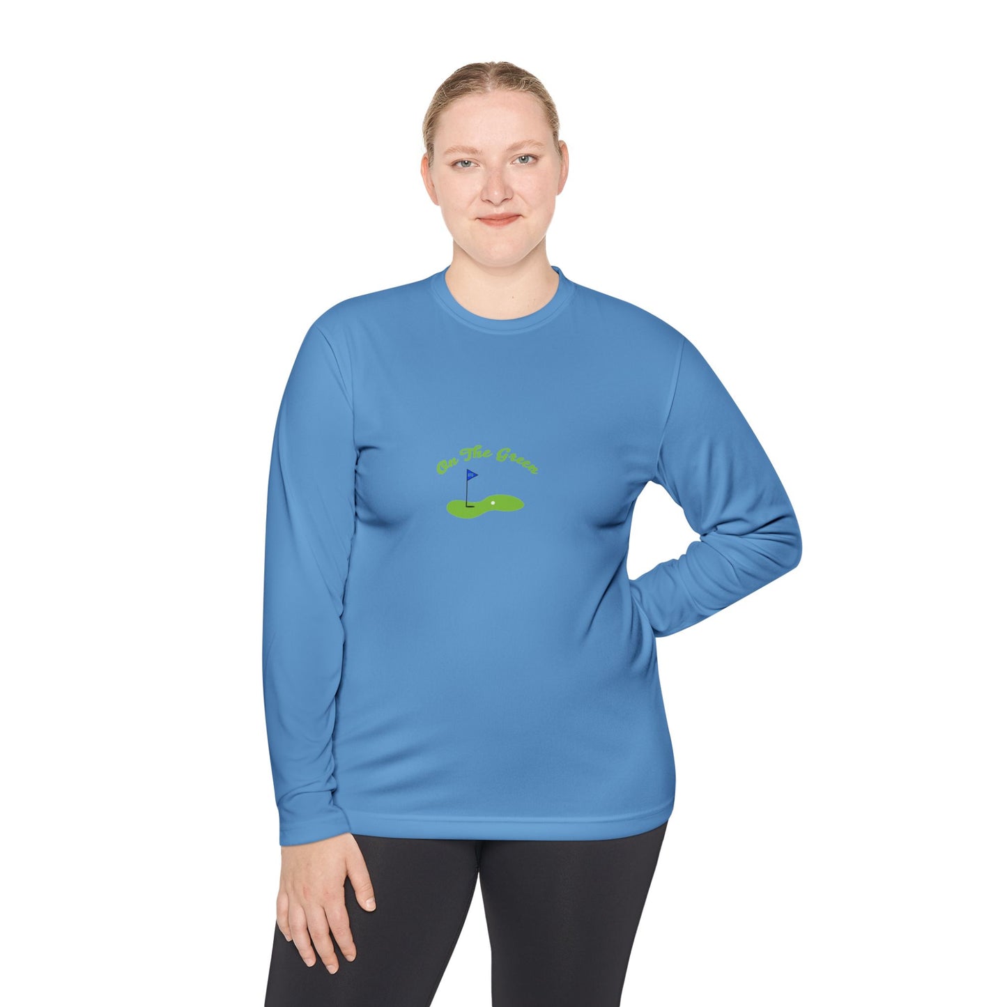On The Green Unisex Lightweight Long Sleeve Tee for Golf Lovers