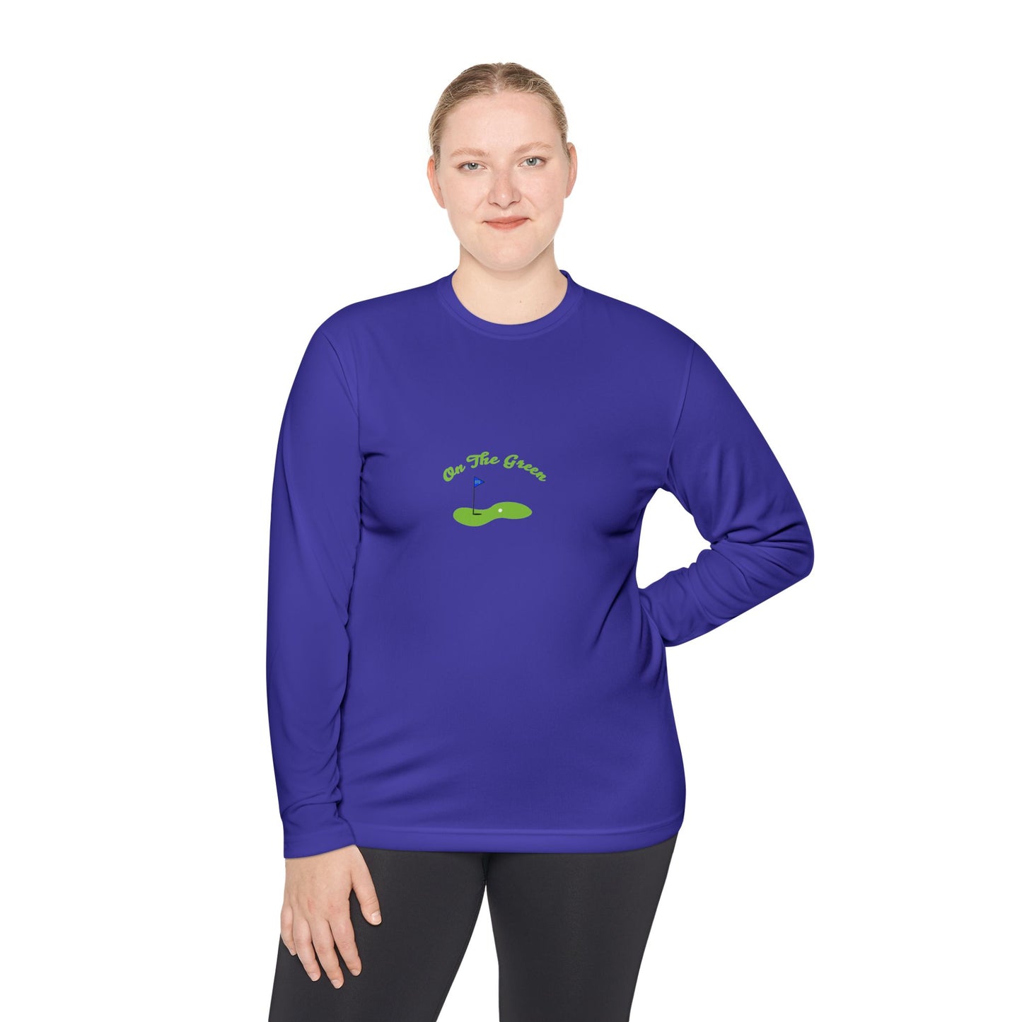 On The Green Unisex Lightweight Long Sleeve Tee for Golf Lovers