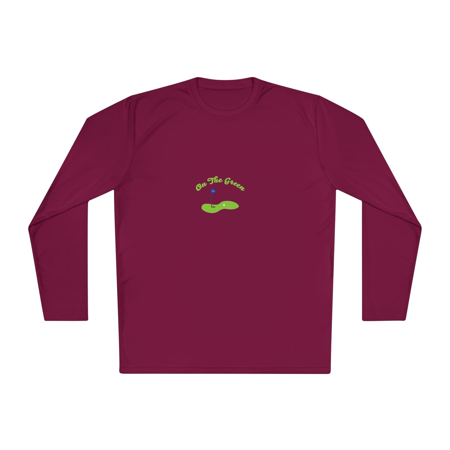 On The Green Unisex Lightweight Long Sleeve Tee for Golf Lovers
