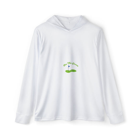 Men's Sports Warmup Hoodie - On The Green Golf Hoodie