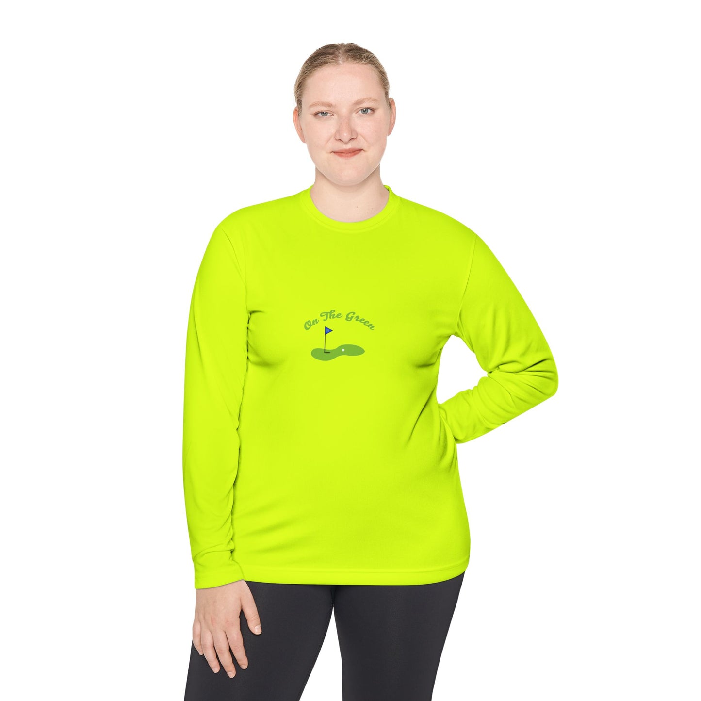 On The Green Unisex Lightweight Long Sleeve Tee for Golf Lovers