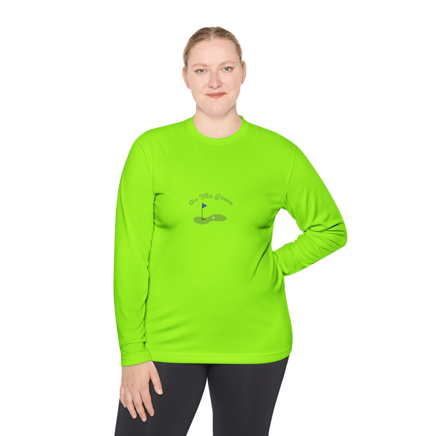 On The Green Unisex Lightweight Long Sleeve Tee for Golf Lovers