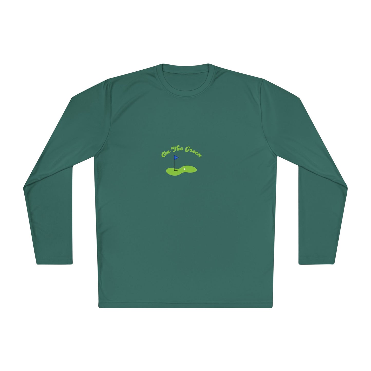 On The Green Unisex Lightweight Long Sleeve Tee for Golf Lovers