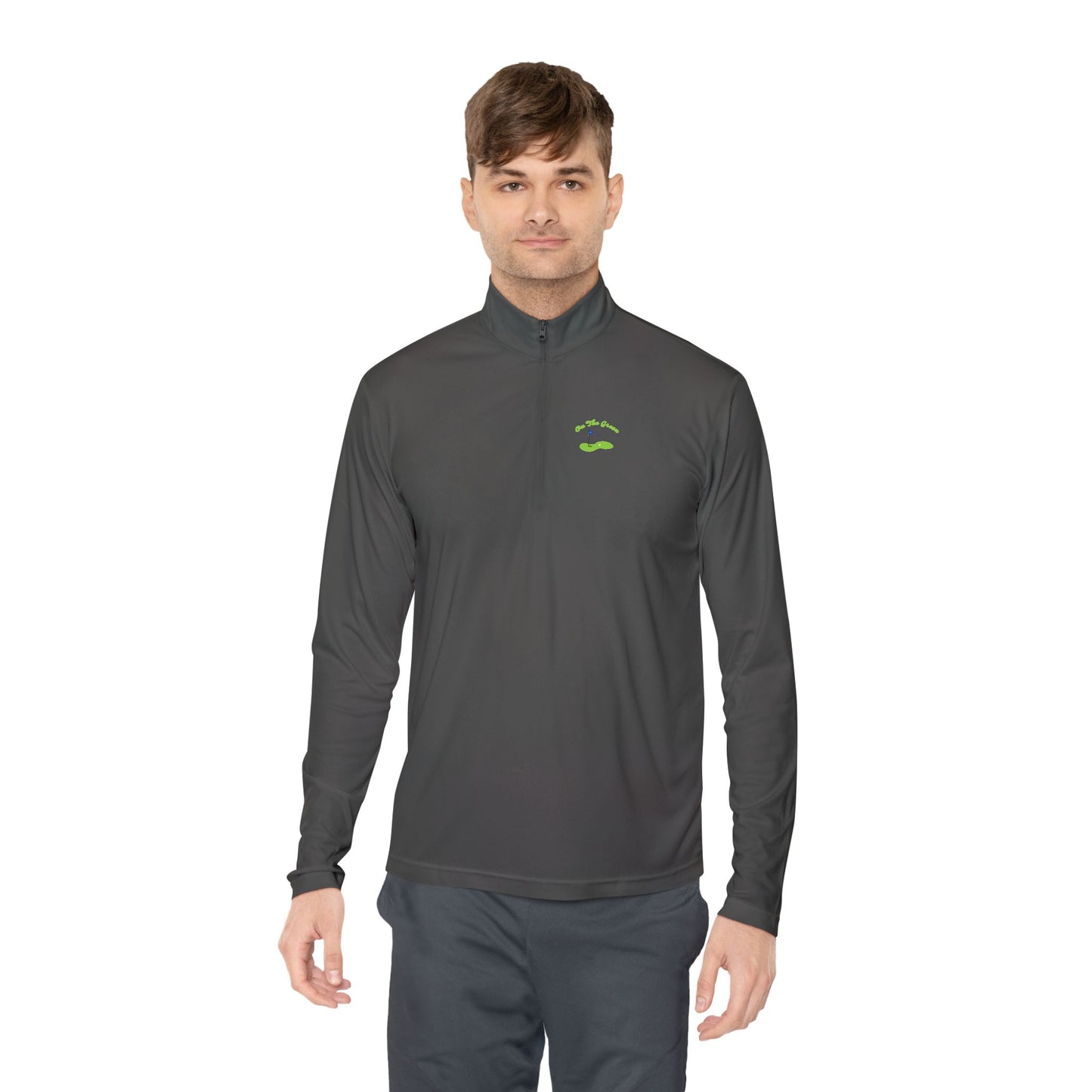Eco-Friendly Unisex Quarter-Zip Pullover - Perfect for Outdoor Adventures