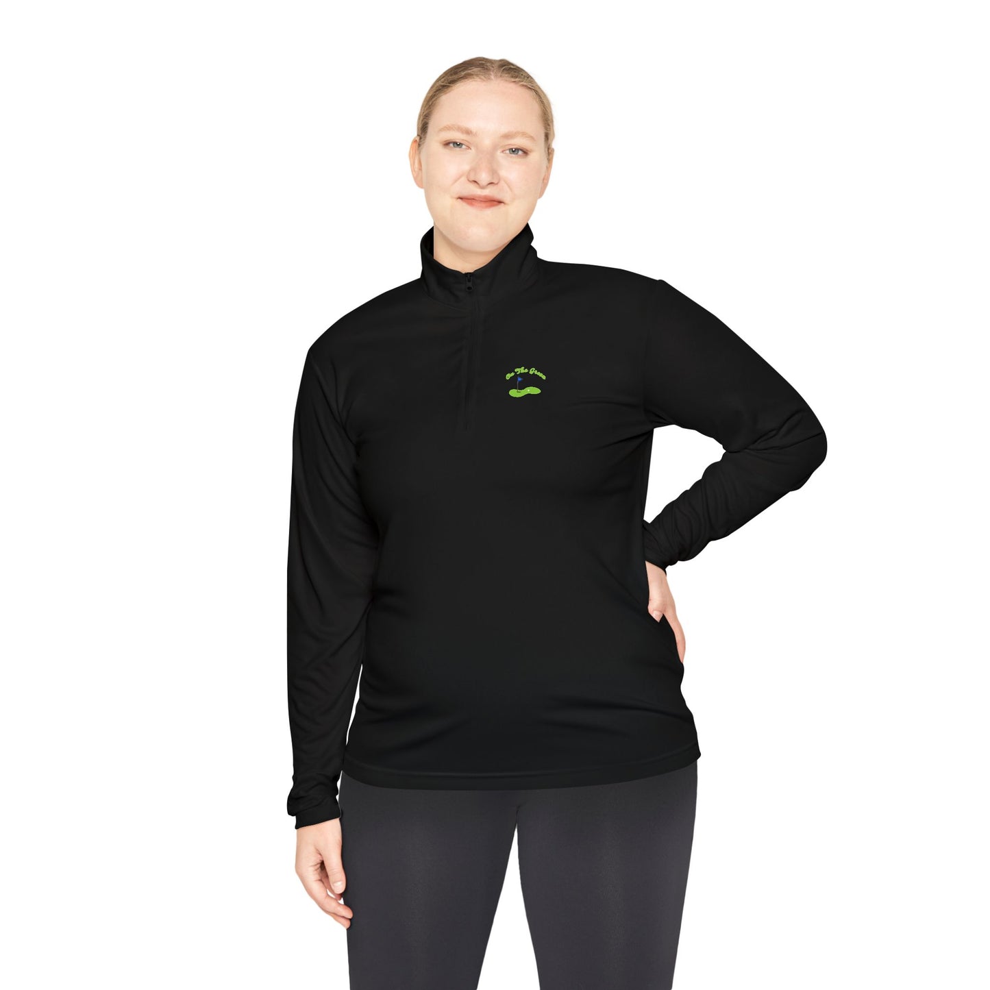 Eco-Friendly Unisex Quarter-Zip Pullover - Perfect for Outdoor Adventures