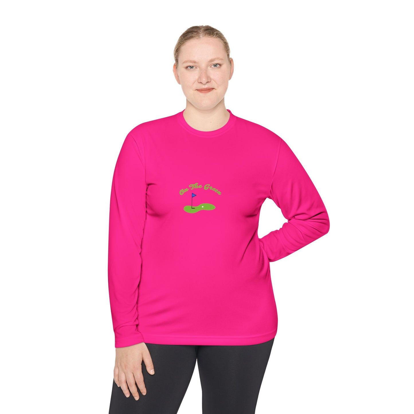 On The Green Unisex Lightweight Long Sleeve Tee for Golf Lovers