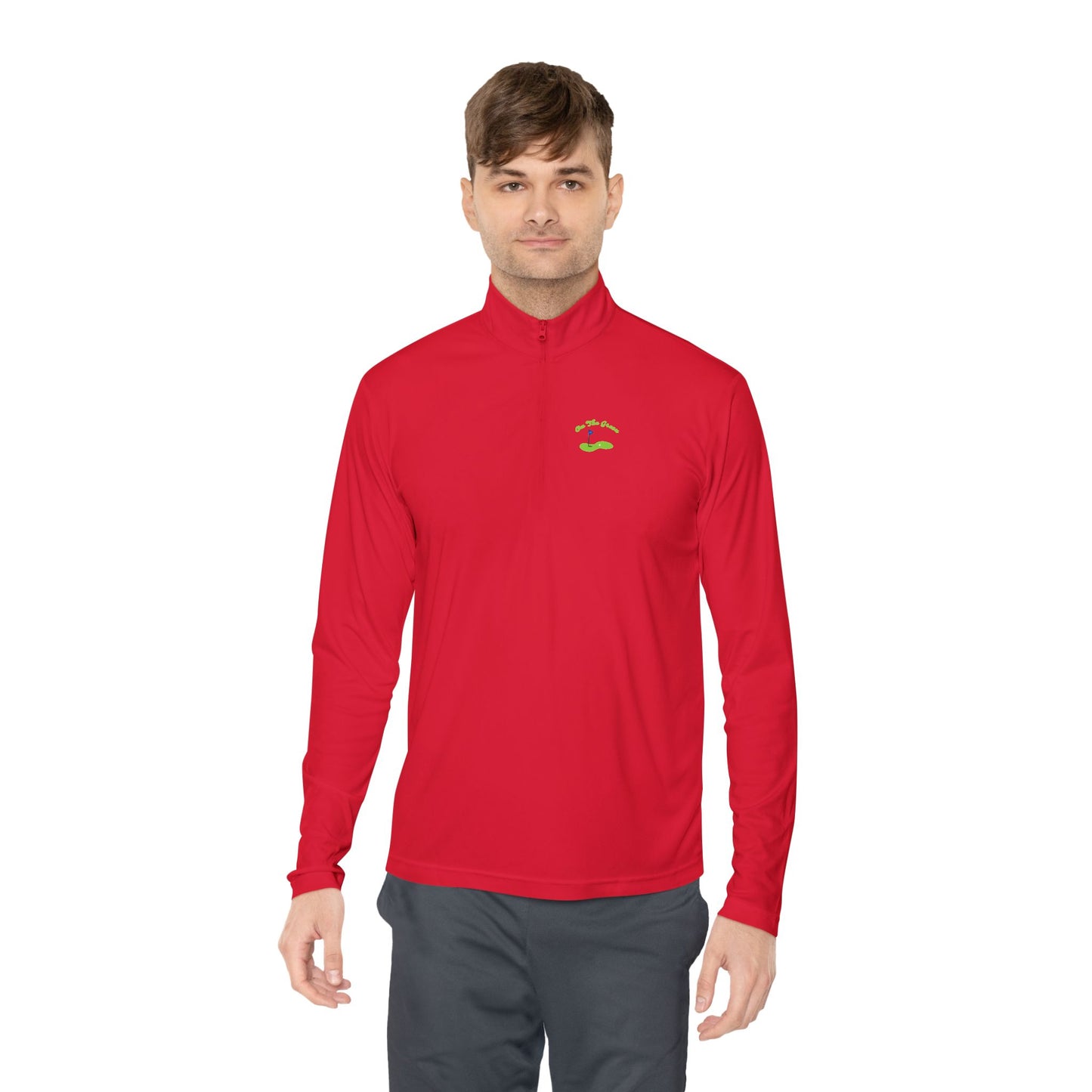 Eco-Friendly Unisex Quarter-Zip Pullover - Perfect for Outdoor Adventures