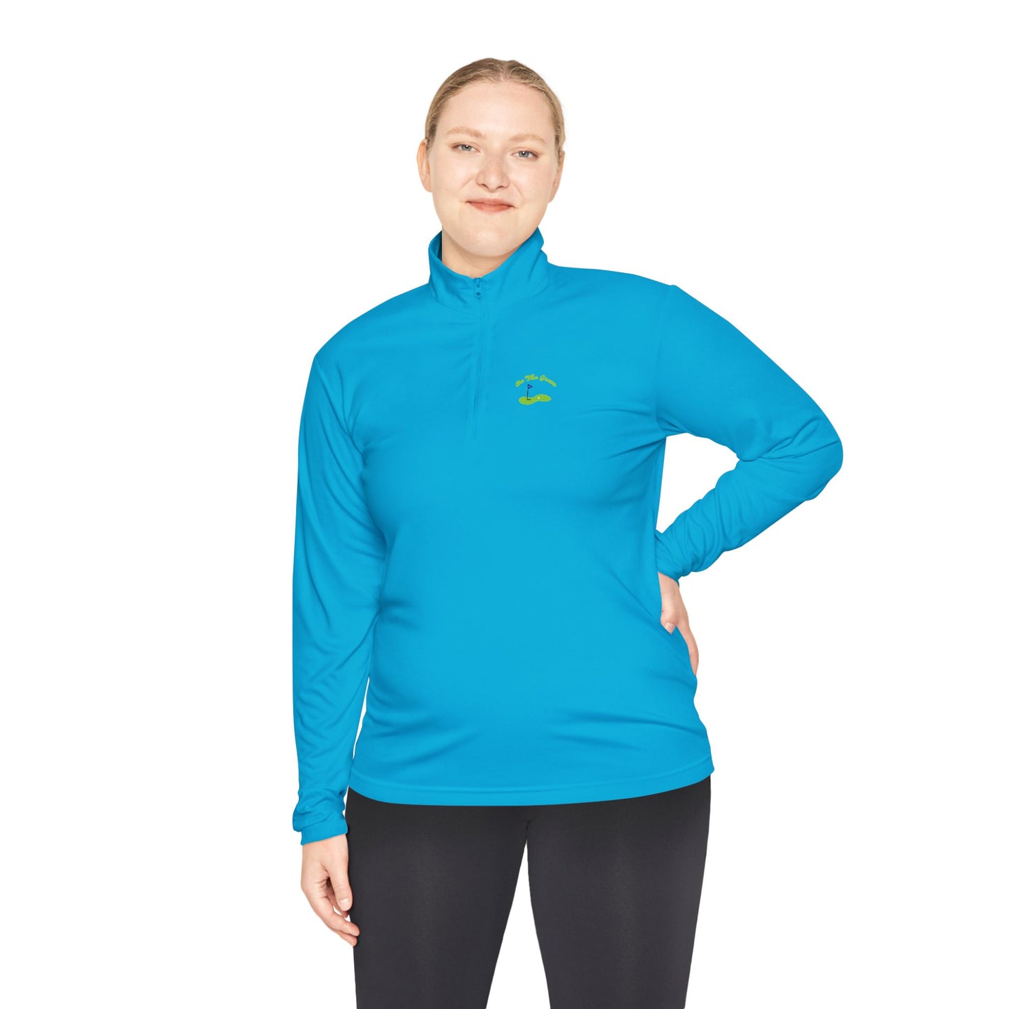 Eco-Friendly Unisex Quarter-Zip Pullover - Perfect for Outdoor Adventures