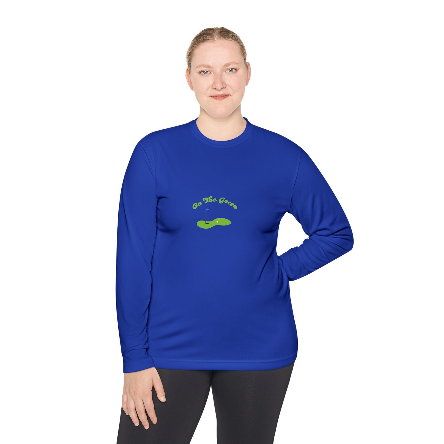 On The Green Unisex Lightweight Long Sleeve Tee for Golf Lovers