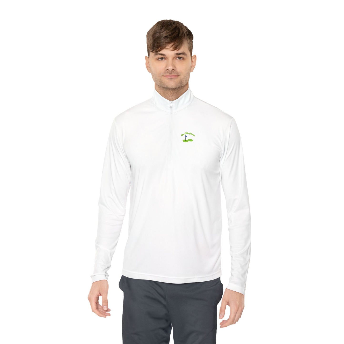 Eco-Friendly Unisex Quarter-Zip Pullover - Perfect for Outdoor Adventures